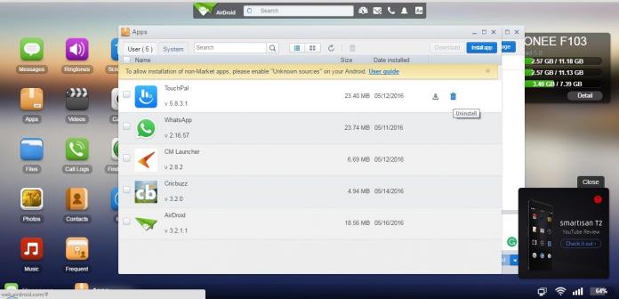 صورة لـ كيف تتحكم في جهازك الأندرويد من جهاز الكمبيوتر الخاص بك | AIrdroid-computer-2-696x336-DzTechs