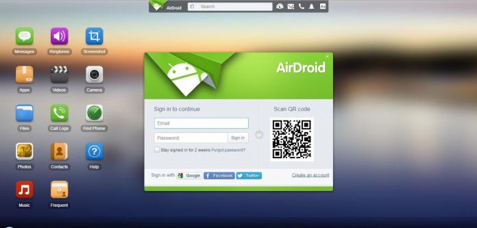 صورة لـ كيف تتحكم في جهازك الأندرويد من جهاز الكمبيوتر الخاص بك | Airdroid-computer-696x333-DzTechs