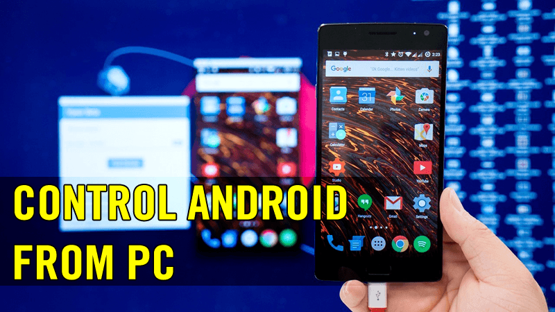 صورة لـ كيف تتحكم في جهازك الأندرويد من جهاز الكمبيوتر الخاص بك | Control-Android-from-PC-DzTechs
