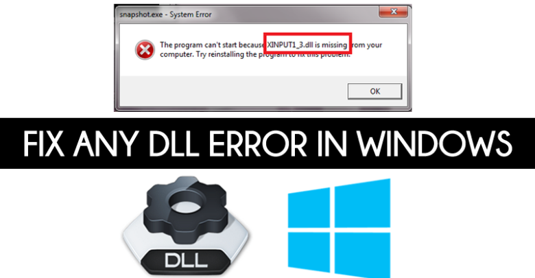 صورة لـ كيفة إصلاح أي خطأ DLL في في Windows عند تثبيت بعض البرامج والألعاب | Fix-Dll