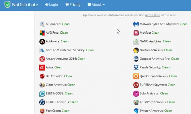 صورة لـ كيفية فحص الملفات و الروابط دون أي برامج مكافحة فيروسات مثبتة | NoDistribute-DzTechs