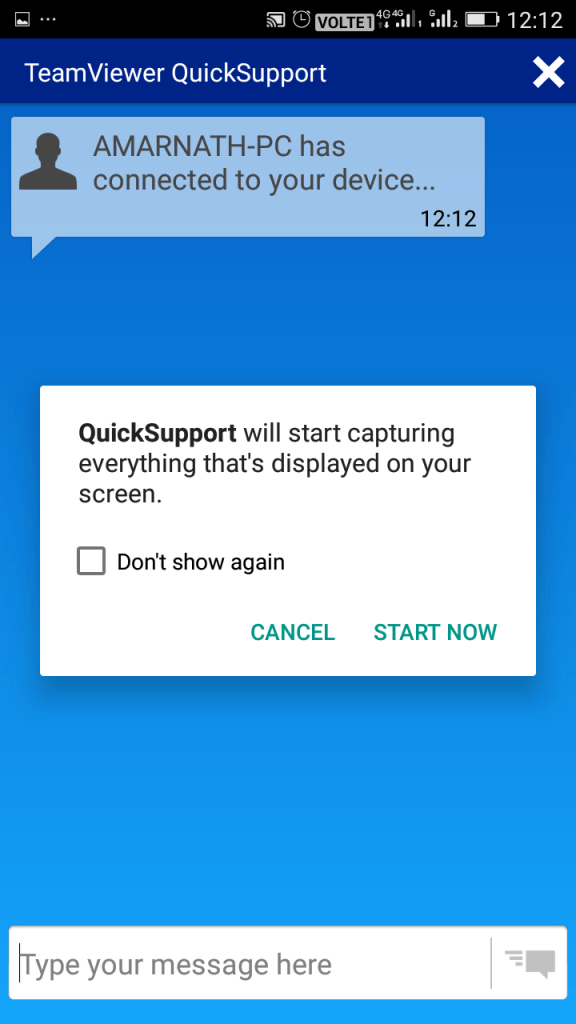 صورة لـ كيف تتحكم في جهازك الأندرويد من جهاز الكمبيوتر الخاص بك | Quick-Support-6-576x1024-DzTechs