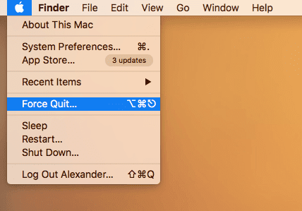 صورة لـ كيفية فرض إغلاق التطبيقات التي لا تستجيب على macOS | force-quit-apps-on-mac-2-DzTechs