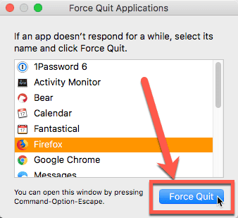 صورة لـ كيفية فرض إغلاق التطبيقات التي لا تستجيب على macOS | force-quit-apps-on-mac-4-DzTechs