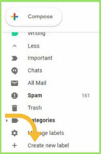 صورة لـ كيفية إضافة ترميز الألوان على Gmail لعلبة رسائل مرئية بشكل واضح | gmail-color-create-new-label-DzTechs