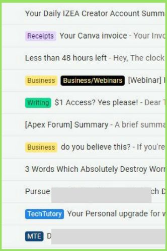 صورة لـ كيفية إضافة ترميز الألوان على Gmail لعلبة رسائل مرئية بشكل واضح | gmail-color-final-look-DzTechs