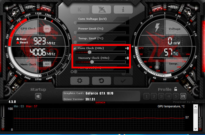 صورة لـ كيفية رفع تردد تشغيل (MHz) بطاقة الرسومات الخاصة بك بشكل آمن | how-to-overclock-your-gpu-graphics-card-core-clock-memory-clock-DzTechs