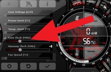 صورة لـ كيفية رفع تردد تشغيل (MHz) بطاقة الرسومات الخاصة بك بشكل آمن | how-to-overclock-your-gpu-graphics-card-increase-core-clock-DzTechs