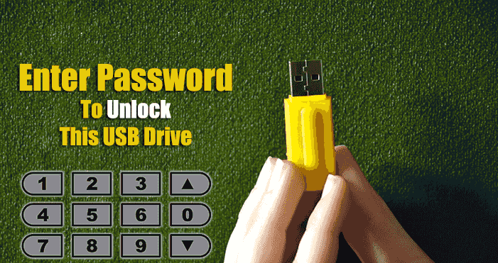 صورة لـ كيفية حماية Pen-drive والفلاش ديسك الخاص بك مع كلمة المرور (مجموعة من الطرق) | password-protected-usb