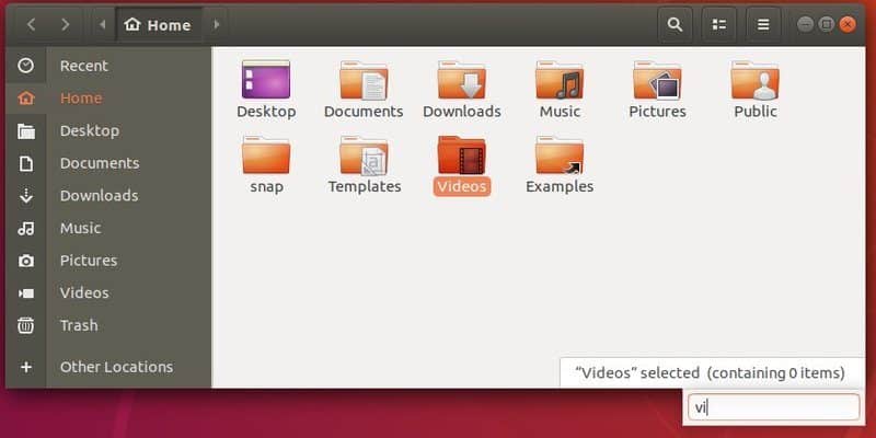 صورة لـ كيفة إرجاع ميزة بحث Type-ahead من Nautilus في أوبونتو 18.04 | ubuntu-type-ahead-featured-DzTechs
