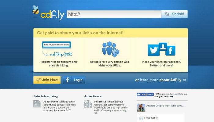 صورة لـ أفضل مواقع اختصار الروابط البديلة لـ Google URL Shortener | url-short-adfly-DzTechs
