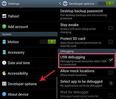 صورة لـ كيفية إزالة Bloatware (التطبيقات المثبتة مسبقا) من جهاز الأندرويد الخاص بك | usb-debugging-DzTechs