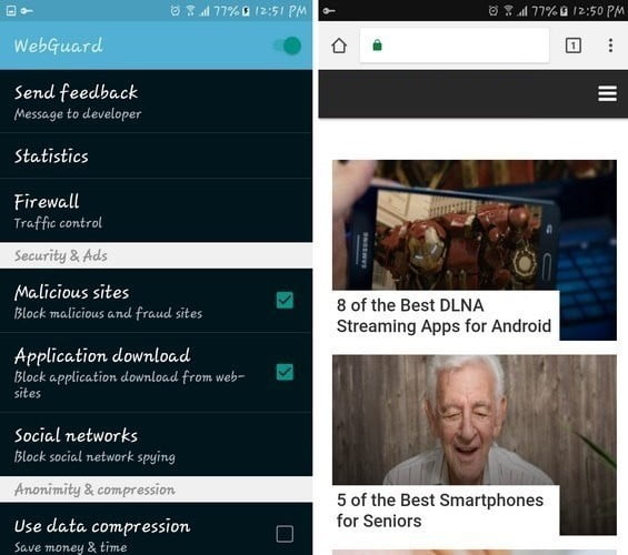 صورة لـ 6 تطبيقات للتخلص من الإعلانات المزعجة على جهاز Android الخاص بك | Ads-WebGuard-DzTechs