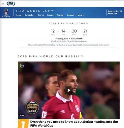صورة لـ أفضل تطبيقات كأس العالم لمواكبة جميع أخبار كأس العالم في الوقت الحقيقي | Soccer-Fox-DzTechs