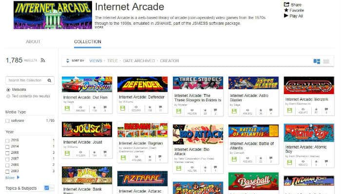 صورة لـ 4 مواقع ويب كلاسيكية للتخلص من رغبة الألعاب الرجعية المفضلة لديك | retro-game-internetarcade-DzTechs