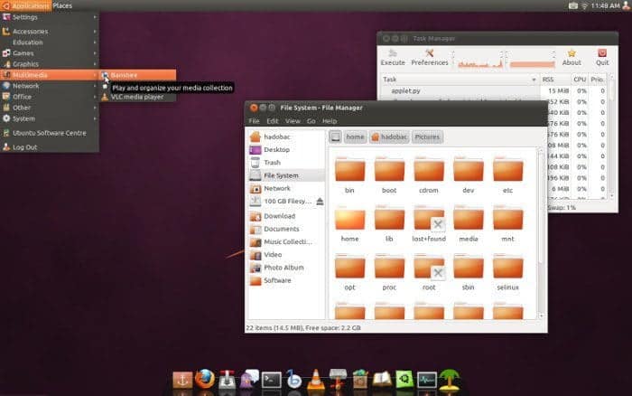 صورة لـ أفضل ثيمات XFCE لمُستخدمي نظام Linux | 9-great-xfce-themes-ambiance-DzTechs