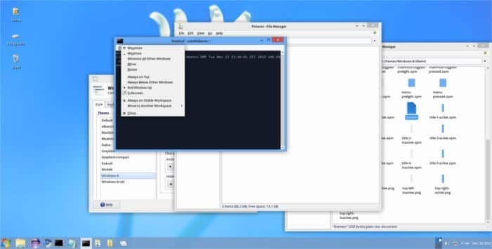 صورة لـ أفضل ثيمات XFCE لمُستخدمي نظام Linux | 9-great-xfce-themes-win8-firsttry-DzTechs
