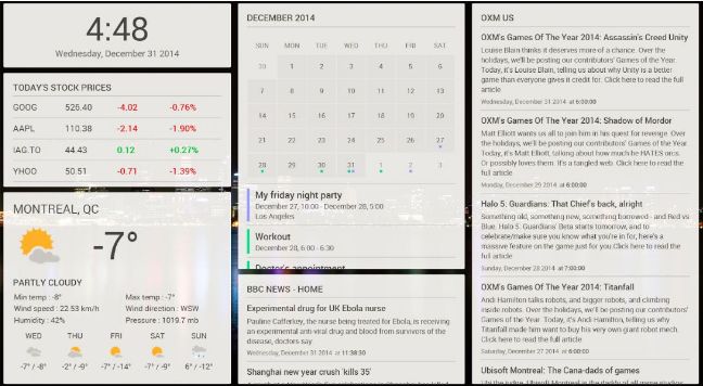 صورة لـ كيفية استخدام Chromecast لإنشاء لوحة معلومات على تلفزيونك | Chromecast-dashboard-preview-DzTechs