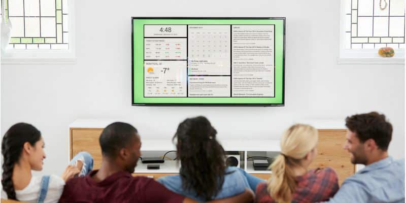 صورة لـ كيفية استخدام Chromecast لإنشاء لوحة معلومات على تلفزيونك | chromecast-dashboard-featured-image-DzTechs