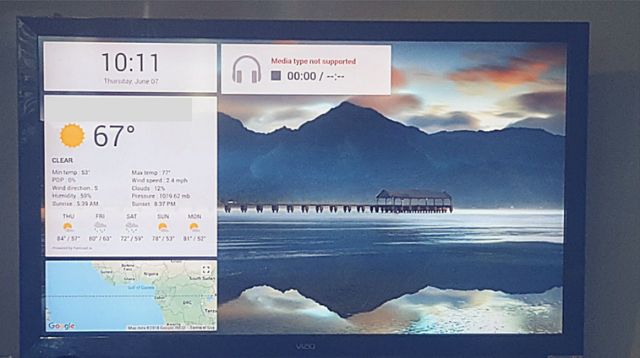 صورة لـ كيفية استخدام Chromecast لإنشاء لوحة معلومات على تلفزيونك | chromecast-dashboard-television-DzTechs
