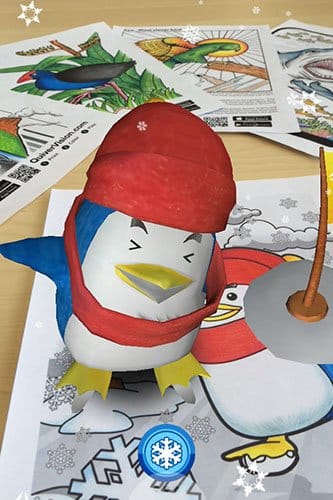 صورة لـ 13 من أفضل تطبيقات الواقع المعزز لـ Android و iOS | quiver-augmented-reality-apps-1-DzTechs