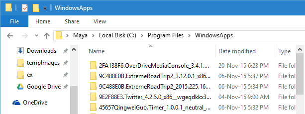 صورة لـ كيفية الحصول على إمكانية الوصول إلى مجلد WindowsApps في Windows 10 | windowsapps-folder-inside-windows-apps-folder-DzTechs