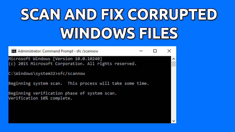 صورة لـ كيفية فحص وإصلاح ملفات Windows التالفة من خلال Powershell | Corrupted-DzTechs