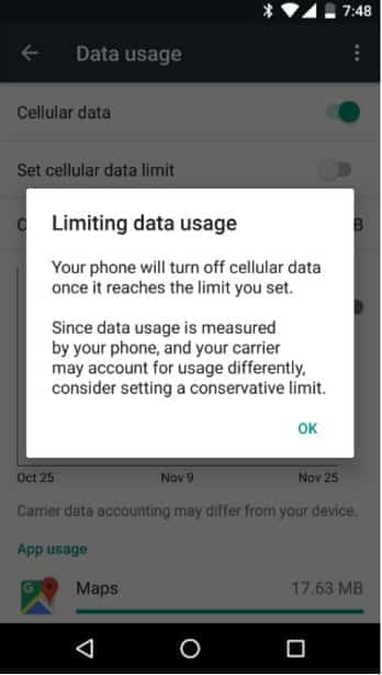 صورة لـ كيفية تقييد استخدام بيانات الإنترنت لتطبيقات معينة على Android | Limiting-Data-Usage-DzTechs