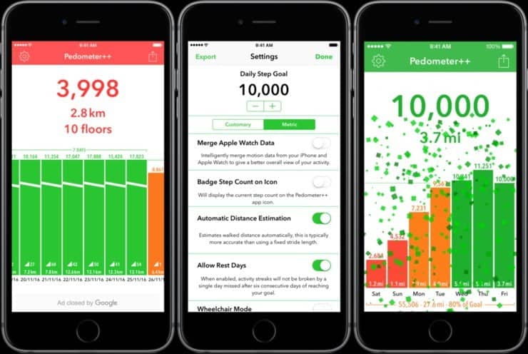 صورة لـ أفضل تطبيقات عداد الخطى وتطبيقات للحفاظ على لياقتك على الـ iPhone | Pedometer-apps-pedometer-DzTechs