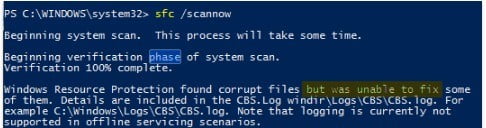 صورة لـ كيفية فحص وإصلاح ملفات Windows التالفة من خلال Powershell | Scan-And-Fix-Corrupted-Files-In-Windows2-DzTechs