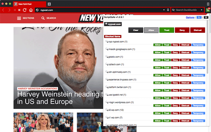 صورة لـ كيفية حظر جافا سكريبت التطفلي على متصفح Google Chrome و Firefox | Scriptsafe-1-DzTechs