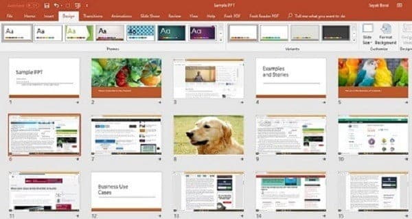 صورة لـ كيفية إنشاء فيديو Youtube احترافي باستخدام PowerPoint | Select-Design-Template-PowerPoint2010-DzTechs