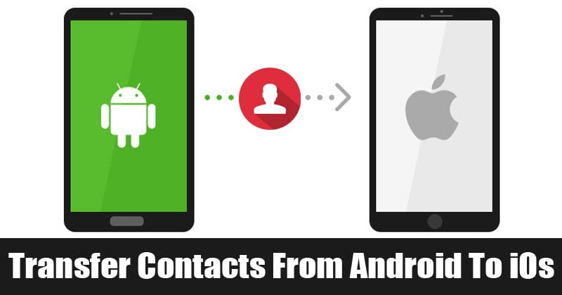صورة لـ كيفية نقل جهات اتصال Android إلى iPhone بسهولة | Transfer-contacts-DzTechs