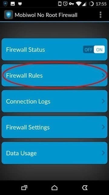 صورة لـ كيفية تقييد استخدام بيانات الإنترنت لتطبيقات معينة على Android | Using-Mobiwol-2-DzTechs