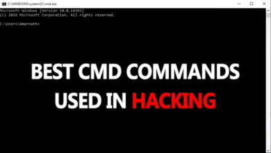 صورة لـ أوامر موجه الأوامر (CMD) المُستخدمة في الاختراق على Windows: شرح مُفصل | cmd-commands