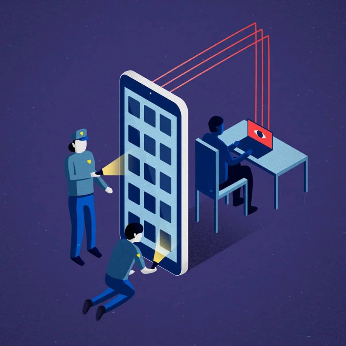 صورة لـ كيفية إزالة تطبيق التجسس من هاتفك الذكي وكيفية حمايته في المُستقبل | cnet-stalkerware-story-2-illustration-1600x900-v2-1