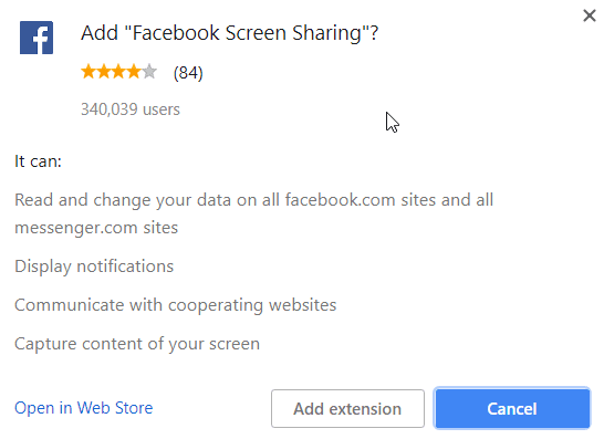 صورة لـ كيفية مشاركة شاشة جهازك مع صديق على Facebook | fb-screenshare-live3-DzTechs