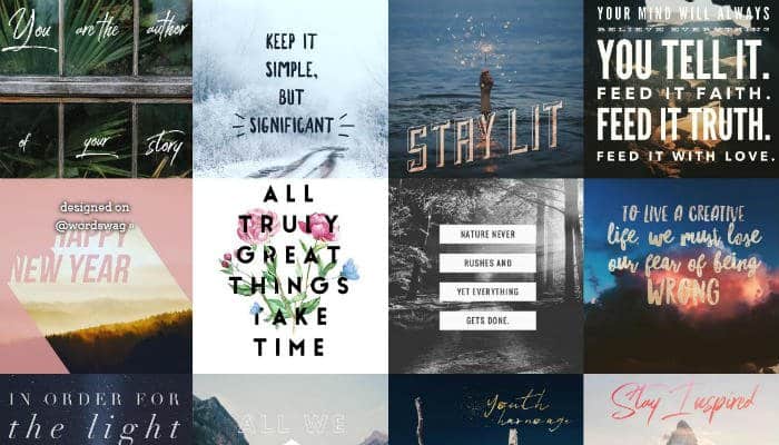 صورة لـ أفضل تطبيقات الهاتف لإضافة نص إلى صورك بسهولة | text-app-word-swag-DzTechs