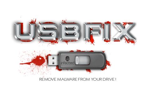 صورة لـ كيفية إزالة فيروس الاختصار من محركات الأقراص USB وأجهزة الكمبيوتر | usbfix-logo-DzTechs