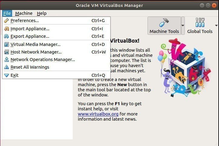 صورة لـ كيفية استيراد وتصدير ملفات OVA باستخدام Virtualbox | vbox-edit-menu-DzTechs