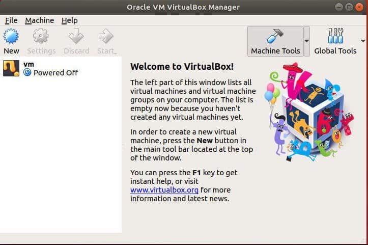 صورة لـ كيفية استيراد وتصدير ملفات OVA باستخدام Virtualbox | vbox-imported-vm-DzTechs