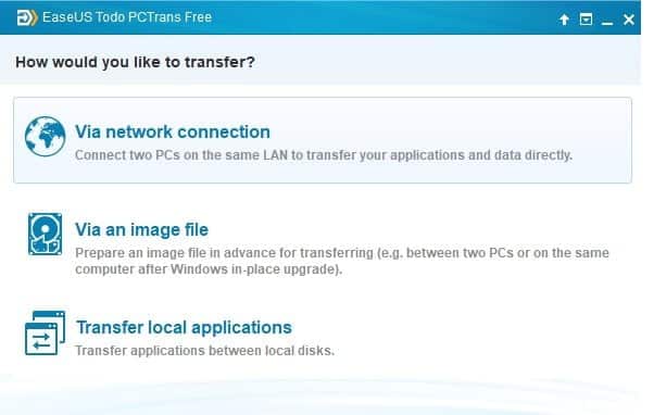 صورة لـ كيفية نقل البرامج من جهاز كمبيوتر Windows قديم إلى آخر جديد | 3-Transfer-Modes-EaseUS-Todo-PCTrans-Free-DzTechs