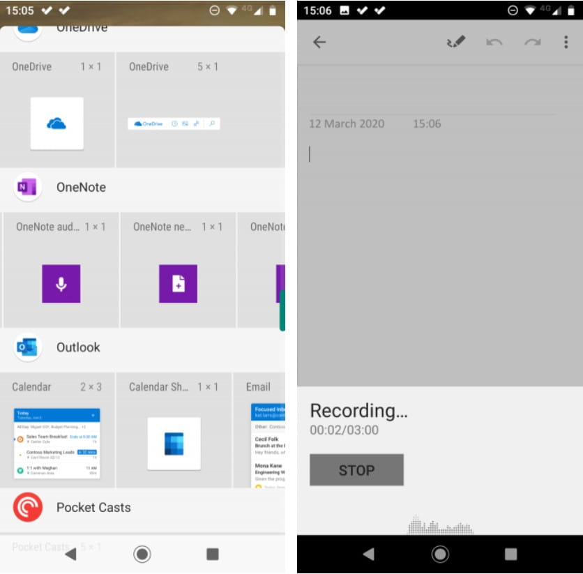 صورة لـ أفضل تطبيقات تحويل الكلام إلى نص لجعل الإملاء أسهل على Android | 7._OneNote-3tTrEPfs