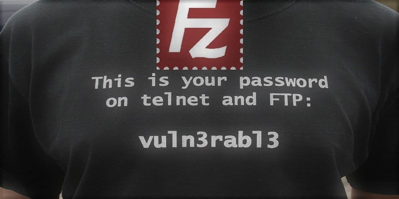 صورة لـ 7 ميزات مفيدة لبرنامج FileZilla ولماذا هو أفضل تطبيق FTP | 800px-Chaos-Communication-Camp-2007---ftp-telnet-tshirt-DzTechs