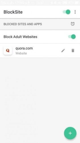 صورة لـ كيفية حجب مواقع الويب على Android دون الحاجة لصلاحيات الروت على هاتفك | Blocking-Quora-on-BlockSite-e1536891428740-DzTechs