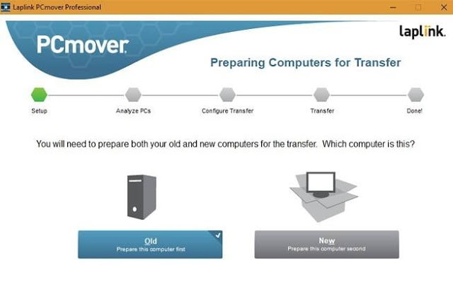 صورة لـ كيفية نقل البرامج من جهاز كمبيوتر Windows قديم إلى آخر جديد | Laplink-PCmover-PC-to-PC-transfer-1-DzTechs