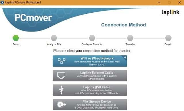 صورة لـ كيفية نقل البرامج من جهاز كمبيوتر Windows قديم إلى آخر جديد | Laplink-PCmover-PC-to-PC-transfer-2-DzTechs