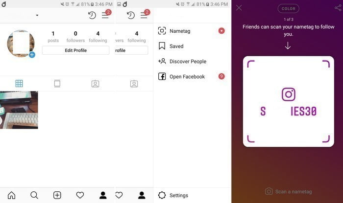 صورة لـ ما هي Instagram Nametags وكيف تستخدمها؟ | Name-Integrated-DzTechs