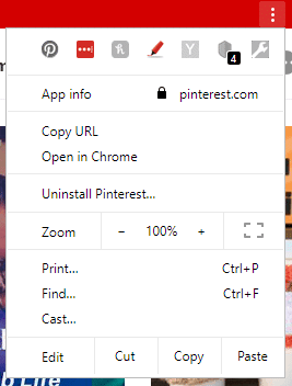 صورة لـ كيفية تثبيت تطبيقات الويب التقدمية (PWAs) في Google Chrome | PWA-chrome-uninstall-DzTechs