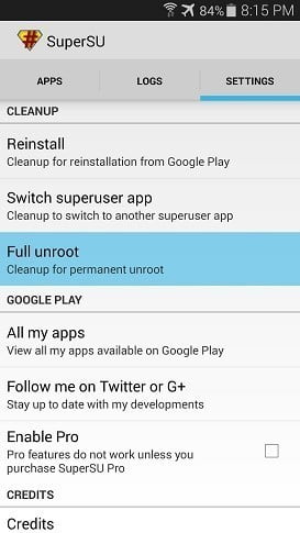 صورة لـ كيفية إلغاء Root على Samsung Galaxy S5 [دليل Unroot] | Unroot-Samsung-Galaxy-S5-6-DzTechs